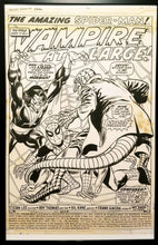 Load image into Gallery viewer, Amazing Spider-Man #102 pg. 1 Gil Kane 11x17 FRAMED Original Art Poster Marvel Comics