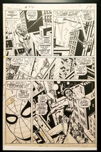 Load image into Gallery viewer, Amazing Spider-Man #96 pg. 10 Gil Kane 11x17 FRAMED Original Art Poster Marvel Comics
