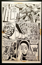 Load image into Gallery viewer, Amazing Spider-Man #121 pg. 11 Gil Kane 11x17 FRAMED Original Art Poster Marvel Comics