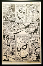 Load image into Gallery viewer, Amazing Spider-Man #97 pg. 3 by Gil Kane 11x17 FRAMED Original Art Poster Marvel Comics