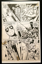 Load image into Gallery viewer, Amazing Spider-Man #98 pg. 11 Gil Kane 11x17 FRAMED Original Art Poster Marvel Comics