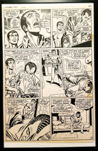 Load image into Gallery viewer, Amazing Spider-Man #97 pg. 10 Gil Kane 11x17 FRAMED Original Art Poster Marvel Comics