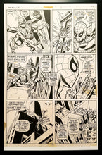 Load image into Gallery viewer, Amazing Spider-Man #101 pg. 11 by Gil Kane 11x17 FRAMED Original Art Poster Marvel Comics