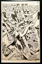 Load image into Gallery viewer, Amazing Spider-Man #102 pg. 24 Gil Kane 11x17 FRAMED Original Art Poster Marvel Comics