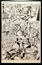Load image into Gallery viewer, Amazing Spider-Man #102 pg. 29 Gil Kane 11x17 FRAMED Original Art Poster Marvel Comics