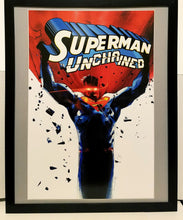 Load image into Gallery viewer, Superman Unchained by Jock 11x14 FRAMED DC Comics Art Print Poster