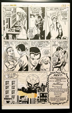 Load image into Gallery viewer, Amazing Spider-Man #99 pg. 20 Gil Kane 11x17 FRAMED Original Art Poster Marvel Comics Poster