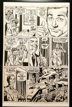 Load image into Gallery viewer, Amazing Spider-Man #99 pg. 17 Johnny Carson 11x17 FRAMED Original Art Poster Marvel Comics