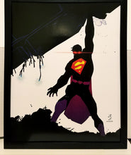 Load image into Gallery viewer, Superman by John Romita Jr. 11x14 FRAMED DC Comics Art Print Poster