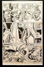 Load image into Gallery viewer, Amazing Spider-Man #100 pg. 18 Gil Kane 11x17 FRAMED Original Art Poster Marvel Comics
