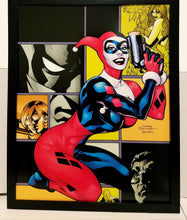 Load image into Gallery viewer, Harley Quinn by Terry Dodson 11x14 FRAMED DC Comics Art Print Poster