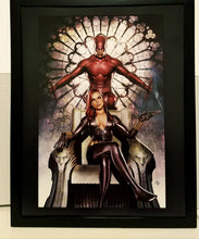 Load image into Gallery viewer, Black Widow & Daredevil by Adi Granov 11x14 FRAMED Marvel Comics Art Print Poster