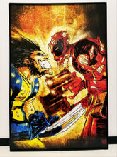 Load image into Gallery viewer, Deadpool & Wolverine by Skottie Young 8x12 FRAMED Marvel Comics Art Print Poster