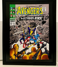 Load image into Gallery viewer, Avengers #22 by Don Heck 11x14 FRAMED Marvel Comics Art Print Poster