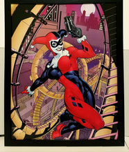 Load image into Gallery viewer, Harley Quinn by Terry Dodson 11x14 FRAMED DC Comics Art Print Poster