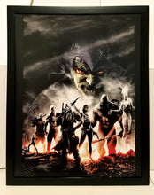 Load image into Gallery viewer, Thunderbolts by Francesco Mattina 11x14 FRAMED Marvel Comics Art Print Poster