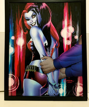 Load image into Gallery viewer, Harley Quinn by Amanda Conner 11x14 FRAMED DC Comics Art Print Poster