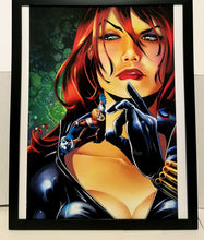 Load image into Gallery viewer, Black Widow Ant-Man by Amanda Conner 11x14 FRAMED Marvel Comics Art Print Poster
