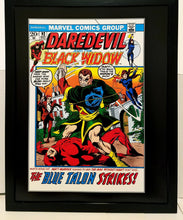 Load image into Gallery viewer, Daredevil #92 Black Widow by Gene Colan 11x14 FRAMED Marvel Comics Art Print Poster
