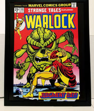 Load image into Gallery viewer, Strange Tales #180 Warlock by Jim Starlin 11x14 FRAMED Marvel Comics Art Print Poster