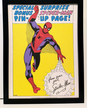 Load image into Gallery viewer, Amazing Spider-Man by Steve Ditko 9x12 FRAMED Marvel Comics Vintage Art Print Poster