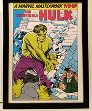 Load image into Gallery viewer, Incredible Hulk by Jack Kirby 9x12 FRAMED Marvel Comics Vintage Art Print Poster