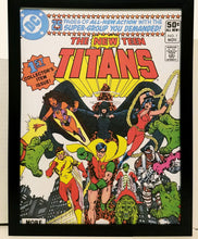 Load image into Gallery viewer, New Teen Titans #1 by George Perez 9x12 FRAMED DC Comics Art Print Poster