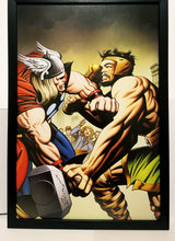 Load image into Gallery viewer, Mighty Thor #126 by Jack Kirby 12x18 FRAMED Marvel Comics Vintage Art Print Poster
