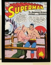 Load image into Gallery viewer, Superman #164 by Curt Swan 9x12 FRAMED Vintage 1963 DC Comics Art Print Poster