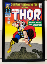 Load image into Gallery viewer, Journey Into Mystery #125 Thor 12x18 FRAMED Marvel Comics Vintage Art Print Poster