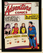 Load image into Gallery viewer, Adventure Comics #247 by Curt Swan 9x12 FRAMED Vintage 1958 DC Art Print Poster