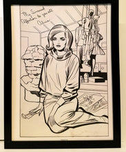 Load image into Gallery viewer, Alicia Masters by Jack Kirby 9x12 FRAMED Marvel Comics Pin-Up Original Art Print Poster