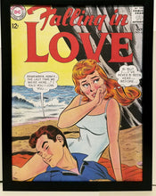 Load image into Gallery viewer, Falling in Love #62 by John Romita 9x12 FRAMED Vintage 1963 DC Comics Art Print Poster