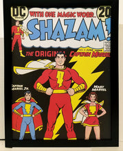 Load image into Gallery viewer, Shazam #3 by CC Beck 9x12 FRAMED Vintage 1973 DC Comics Art Print Poster