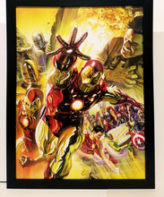 Load image into Gallery viewer, Iron Man by Alex Ross 9x12 FRAMED Marvel Comics Art Print Poster