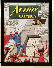 Load image into Gallery viewer, Action Comics #296 Superman 9x12 FRAMED Vintage 1963 DC Comics Art Print Poster