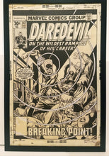 Load image into Gallery viewer, Daredevil #147 by Gil Kane 11x17 FRAMED Original Art Poster Marvel Comics