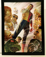 Load image into Gallery viewer, Amazing Spider-Man by Alex Ross 9x12 FRAMED Marvel Comics Art Print Poster
