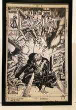 Load image into Gallery viewer, Longshot #3 by Art Adams 11x17 FRAMED Original Art Poster Marvel Comics