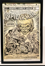 Load image into Gallery viewer, Amazing Spider-Man #138 by Gil Kane 11x17 FRAMED Original Art Poster Marvel Comics