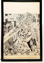 Load image into Gallery viewer, Fantastic Four #131 by Jim Steranko 11x17 FRAMED Original Art Poster Marvel Comics