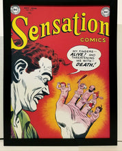 Load image into Gallery viewer, Sensation Comics #109 by Jim Mooney 9x12 FRAMED Vintage 1952 DC Art Print Poster