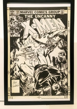 Load image into Gallery viewer, Uncanny X-Men #158 by Dave Cockrum 11x17 FRAMED Original Art Poster Marvel Comics