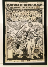 Load image into Gallery viewer, Fantastic Four #203 by Dave Cockrum 11x17 FRAMED Original Art Poster Marvel Comics