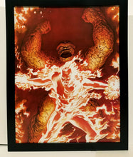 Load image into Gallery viewer, Fantastic Four by Alex Ross 8.5x11 FRAMED Marvel Comics Art Print Poster