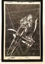 Load image into Gallery viewer, Longshot #2 by Art Adams 11x17 FRAMED Original Art Poster Marvel Comics