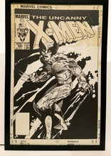 Load image into Gallery viewer, X-Men #212 by Barry Windsor-Smith 11x17 FRAMED Original Art Poster Marvel Comics