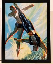 Load image into Gallery viewer, Namor the Sub-Mariner by Alex Ross 9x12 FRAMED Marvel Comics Art Print Poster