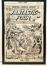 Load image into Gallery viewer, Fantastic Four #175 by Jack Kirby 11x17 FRAMED Original Art Poster Marvel Comics