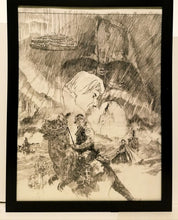 Load image into Gallery viewer, Star Wars Empire Strikes Back concept by Roger Kastel 9x12 FRAMED Art Print Movie Poster